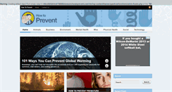 Desktop Screenshot of howtoprevent.com